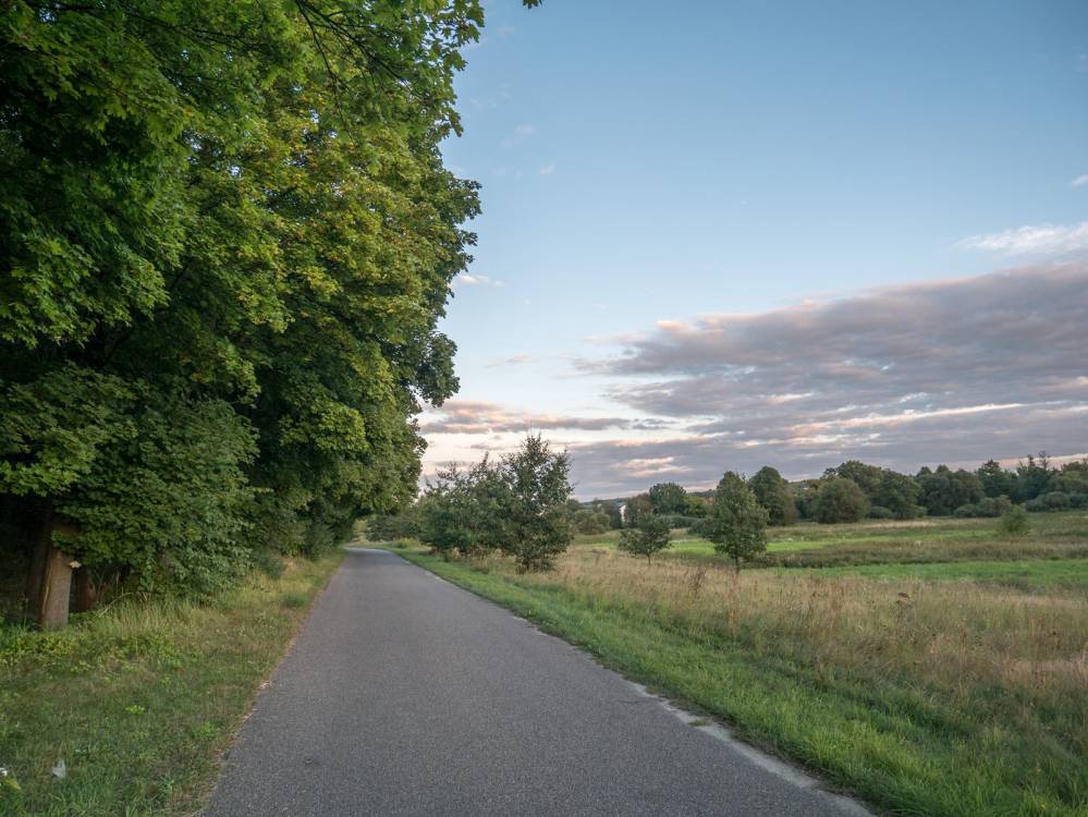 Czarny Szlak Rowerowy wzdłuż Warty