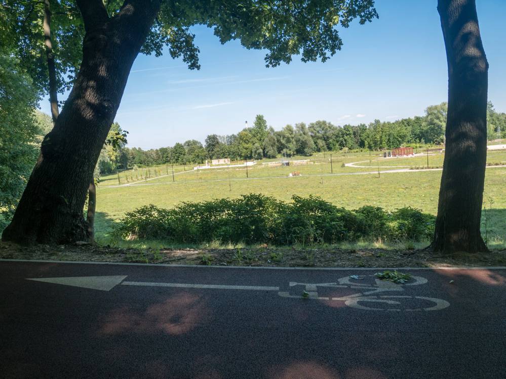 Zielony szlak rowerowy nr 7 w Mysłowicach