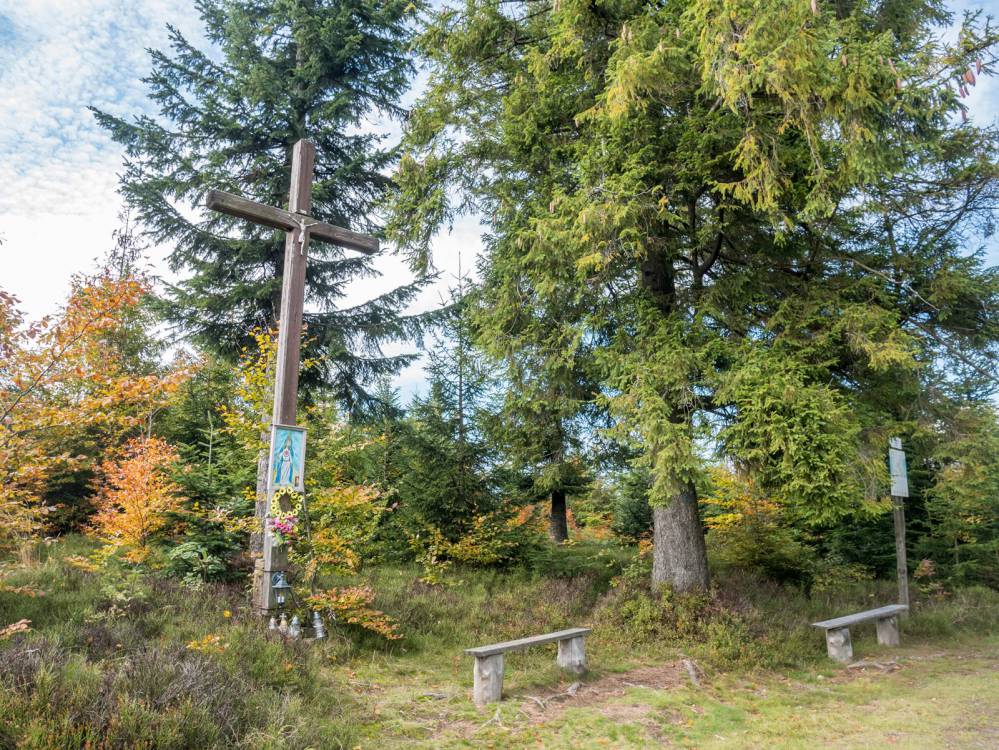 Czarny szlak rowerowy w Węgierskiej G&oacute;rce