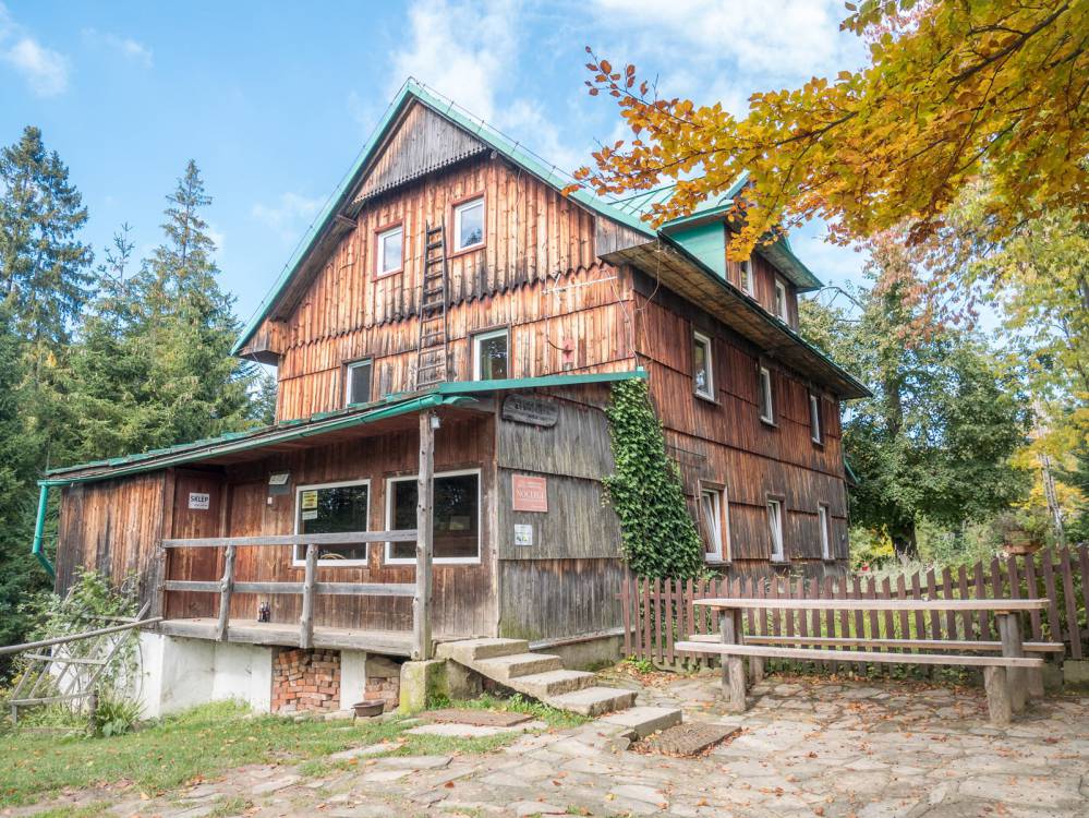 Czarny szlak rowerowy w Węgierskiej G&oacute;rce